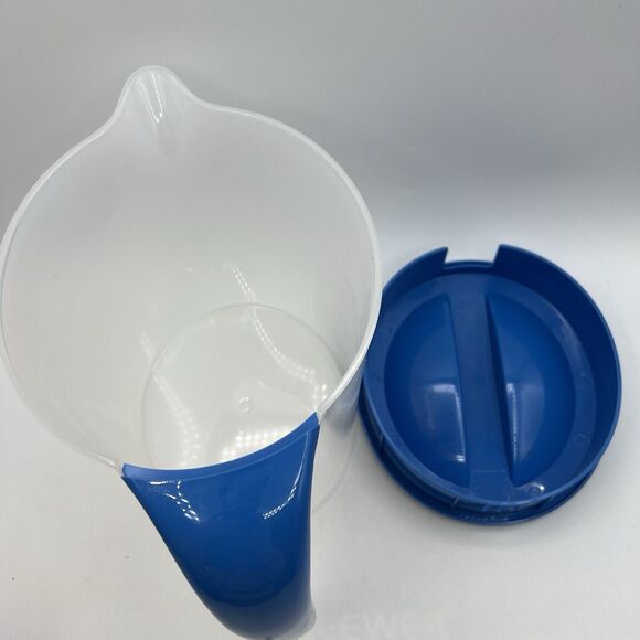 Mr Coffee Iced Tea Maker TM70 Pitcher ONLY Blue Replacement Part 3 QUART - Picture 5 of 5